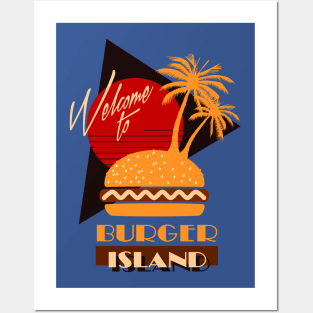 Burger Island Posters and Art